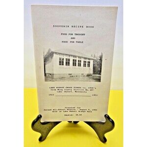Souvenir Recipe Book Food For Thought And Food For Table